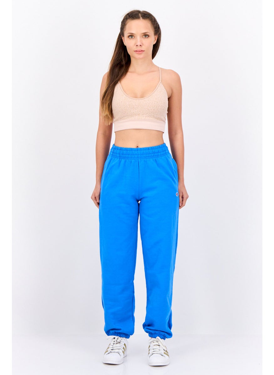 Women Sportswear Fit Embroidered  Logo Training Sweatpants, Blue