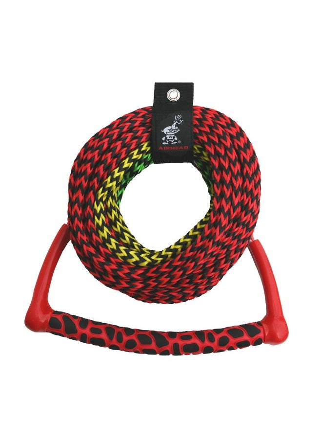 Water Ski Rope With Radius Handle 3 Section For Water Skis Wakeboards And Kneeboards