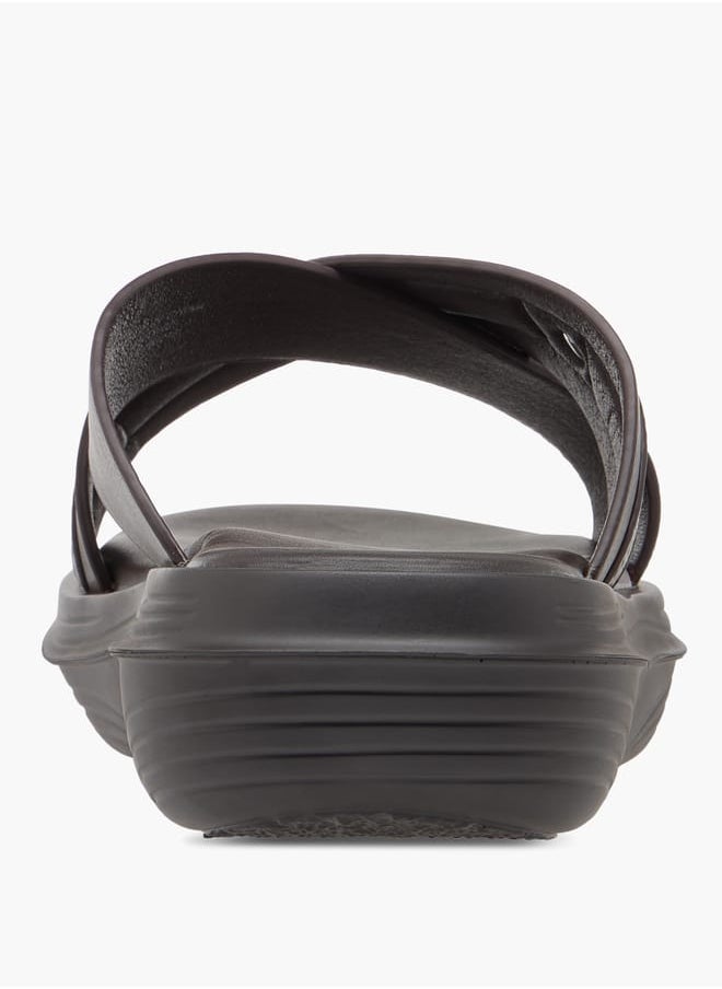 Men's Textured Slip-On Sandals