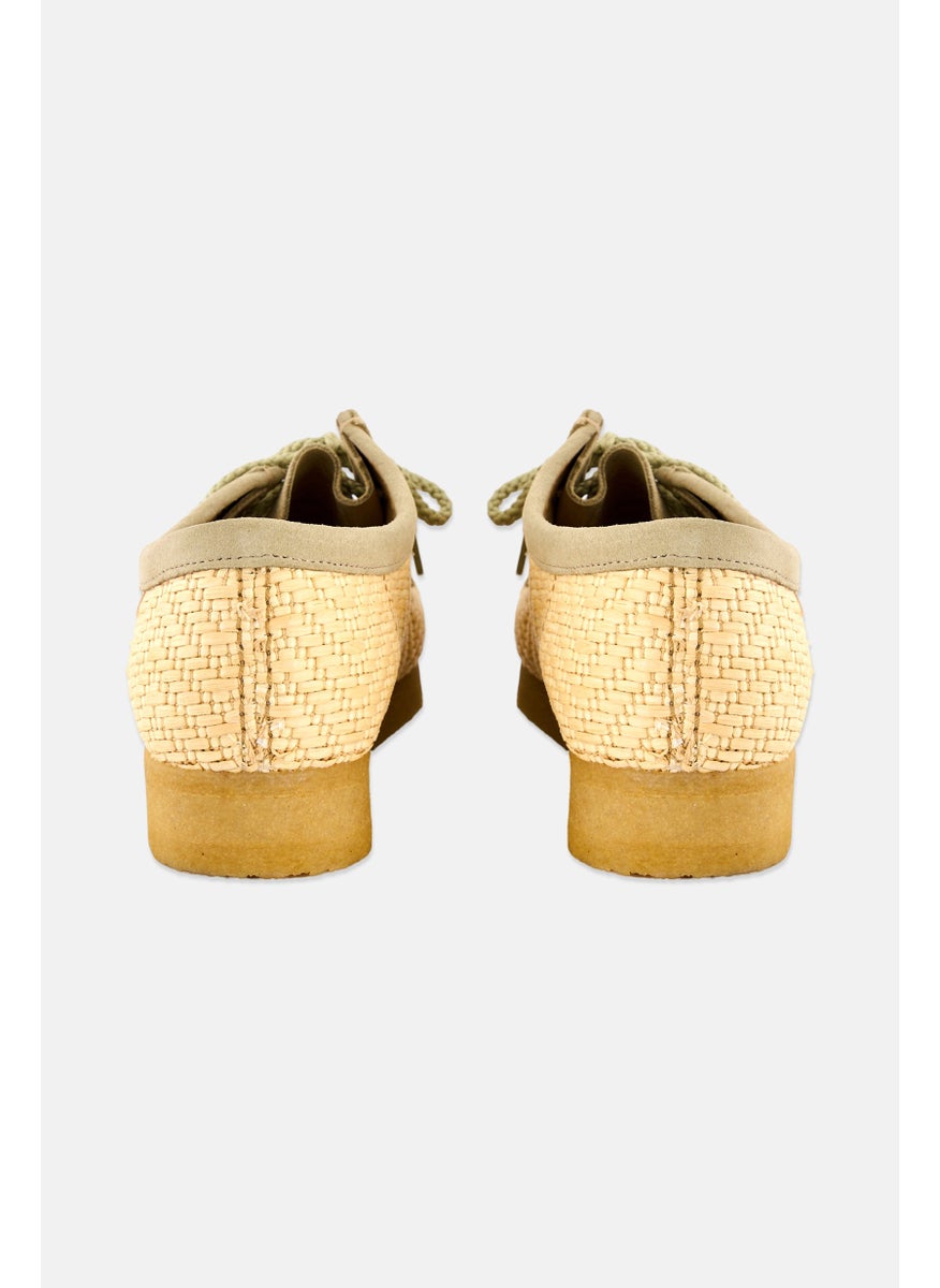 Men Standard Wallabee Lace Up Casual Shoes, Sage Green