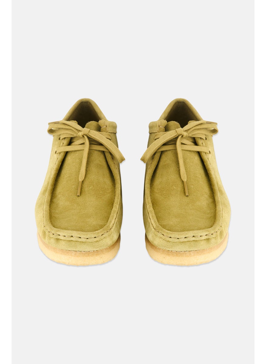 Men Standard Wallabee Casual Shoes, Mid Green