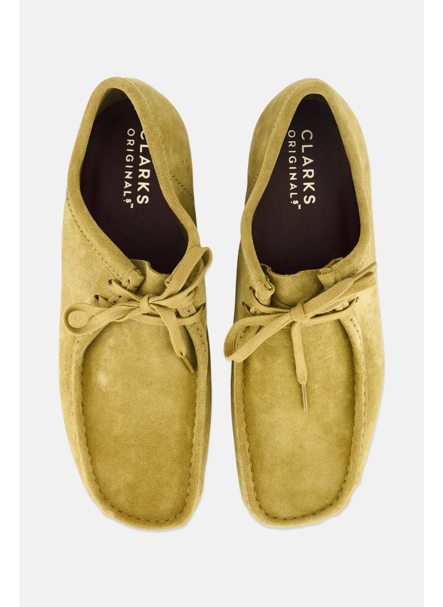 Men Standard Wallabee Casual Shoes, Mid Green