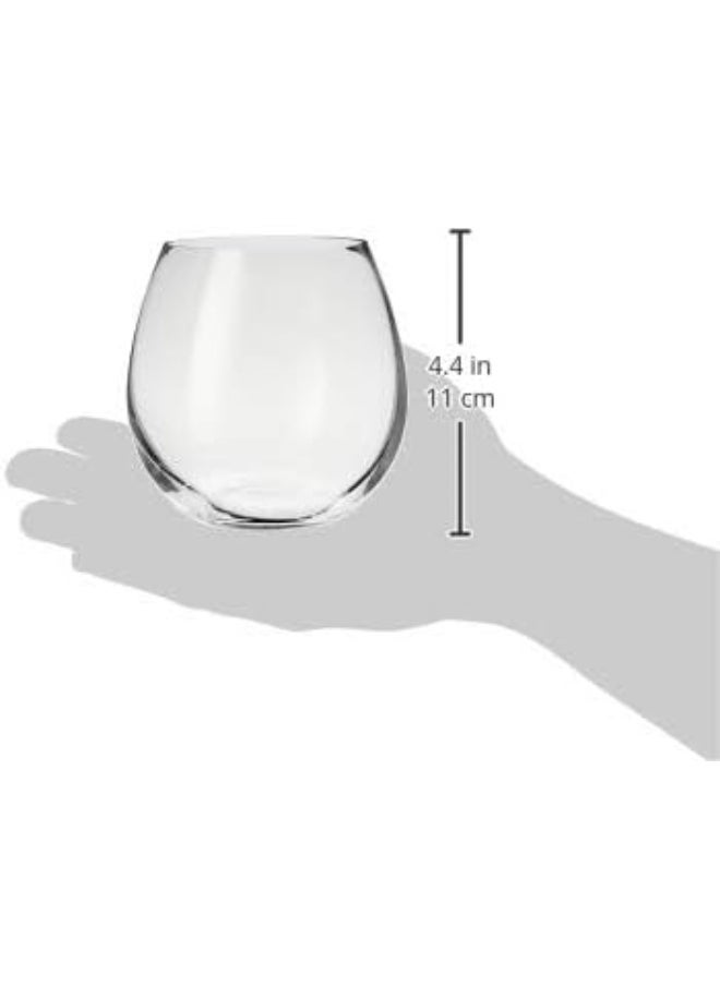 Villeroy & Boch Entree Juice Stemless (Set of 4), Clear