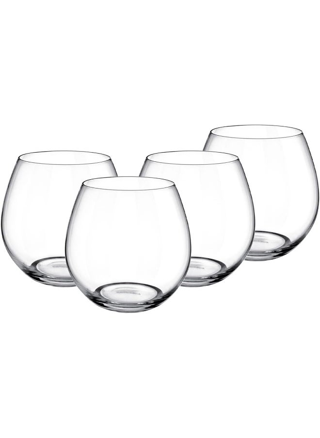 Villeroy & Boch Entree Juice Stemless (Set of 4), Clear