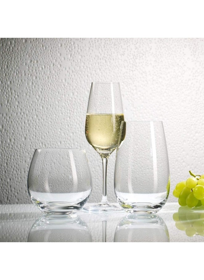 Villeroy & Boch Entree Juice Stemless (Set of 4), Clear