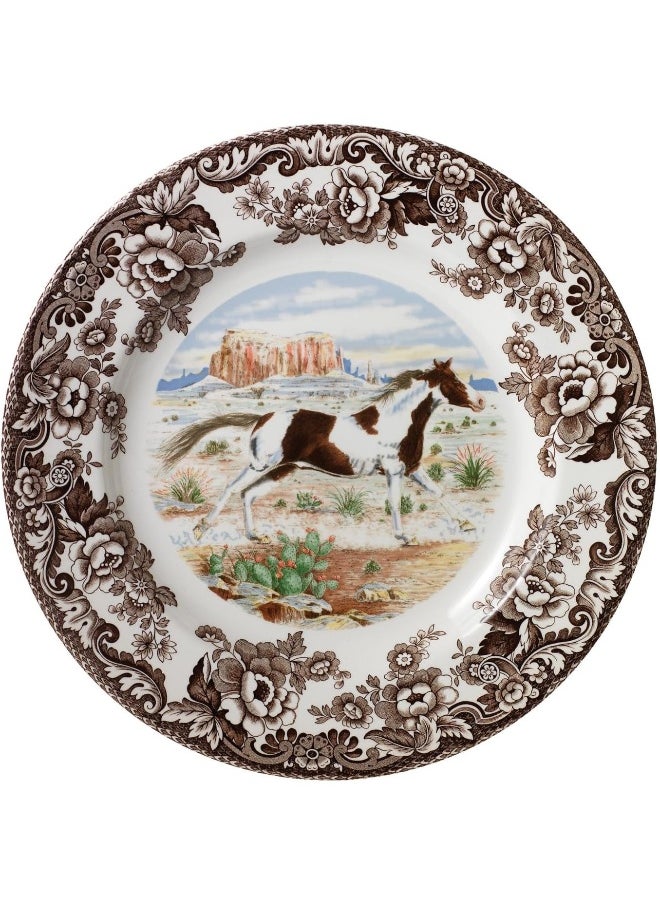 Spode Woodland Dinner Plate, Horse