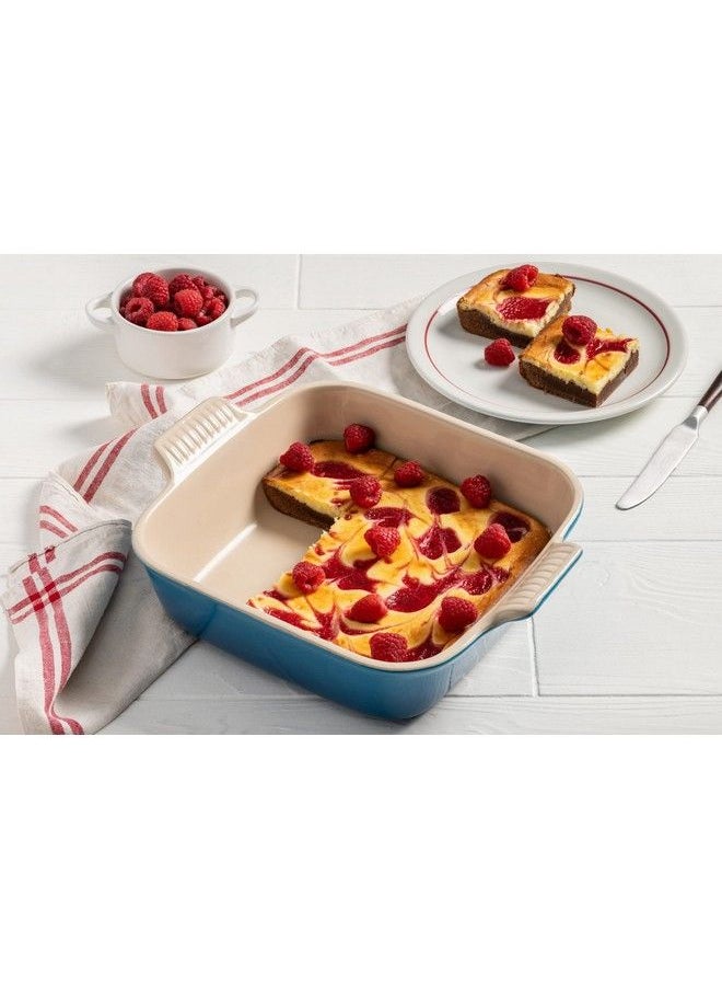 Stoneware Heritage Square Dish 3 Qt. (9