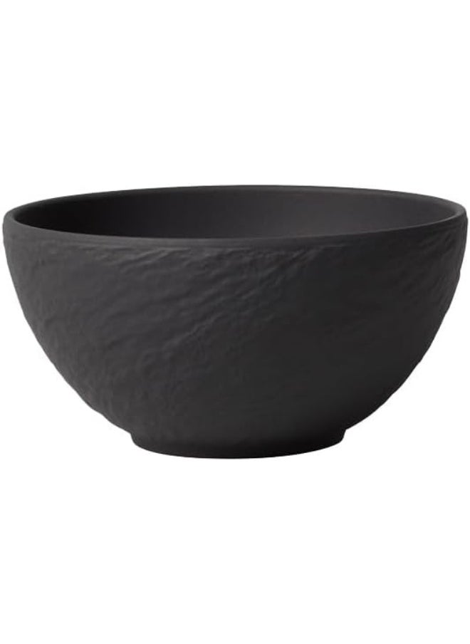 Villeroy & Boch - Manufacture Rock Bowl, 650 ml, Premium Porcelain, Dishwasher-safe, microwave-safe, Black