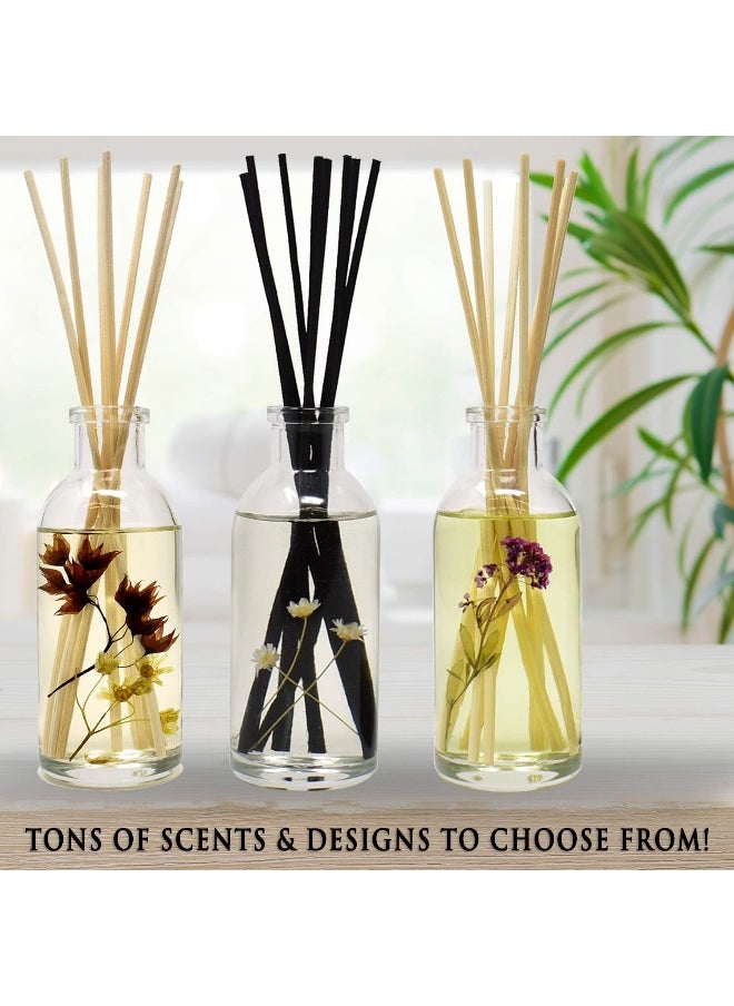 Urban Naturals White Tea Scented Oil Reed Diffuser Refill | Includes a Free Set of Reed Sticks! 4 oz.