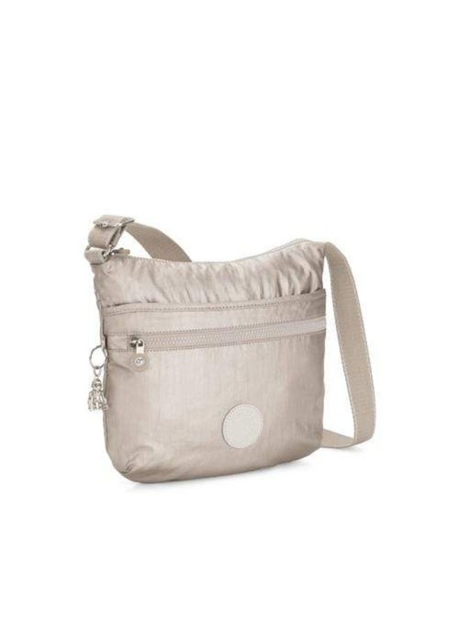 Arto Metallic Glow Medium Crossbody Bag