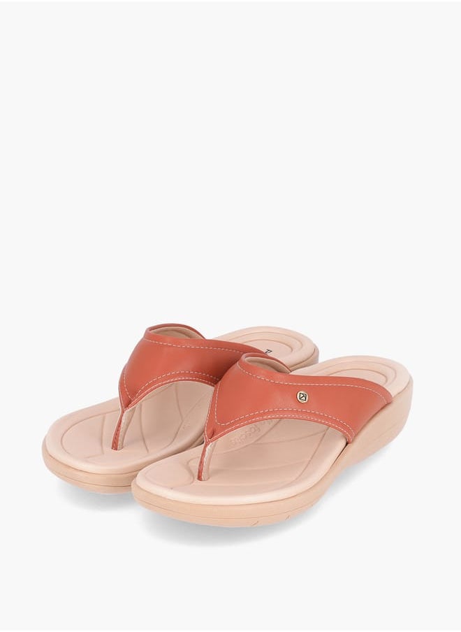Women Solid Slip-On Flatform Sandals