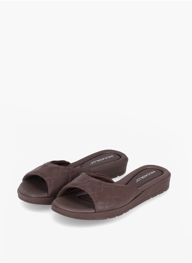 Women Open Toe Slip-On Sandals
