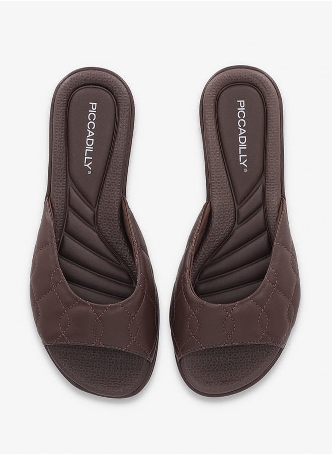 Women Open Toe Slip-On Sandals