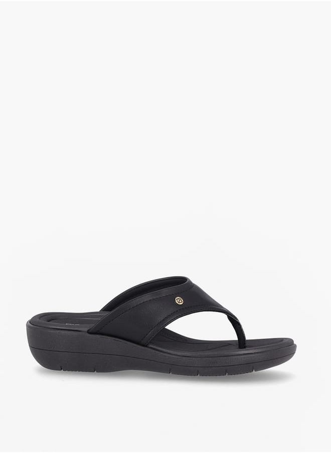 Women Solid Slip-On Sandals