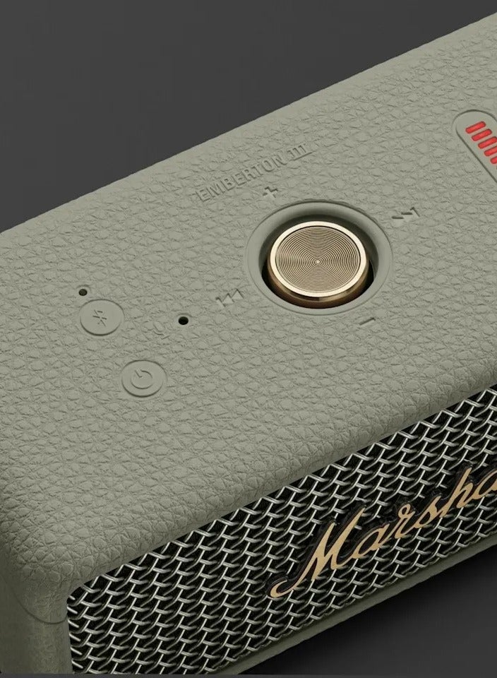 Emberton III Portable Bluetooth Speaker - Water Resistant Wireless Speaker Portable Speaker With 32+ Hours Of Playtime Sage