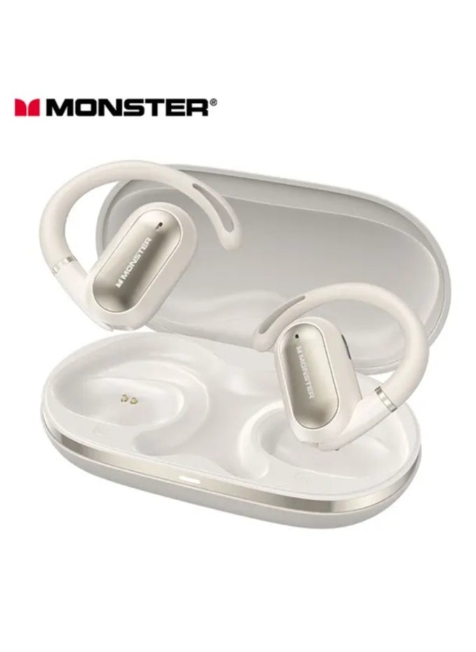 Open Ear AC322, Bluetooth 5.4 headset, 36 hours battery life, IPX5 waterproof, clear communication, ergonomic design, adjustable ear angle, not easy to fall off wireless Bluetooth headset.
