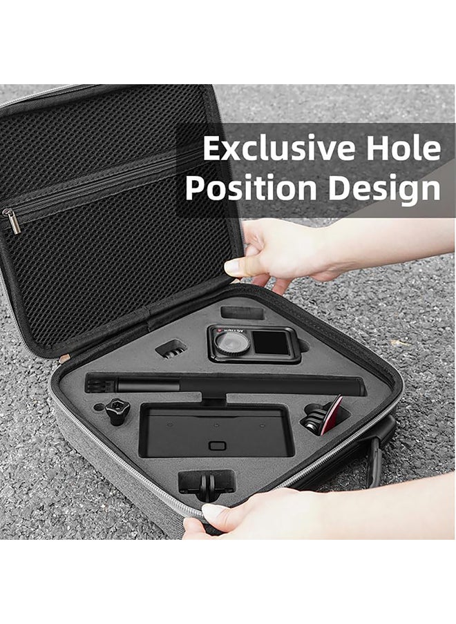 Carrying Case Compatible with DJI Osmo Action 5 PRO/Action 4/Action 3 Camera Accessories, Surface-Waterproof Travel Portable Shockproof Storage Bag