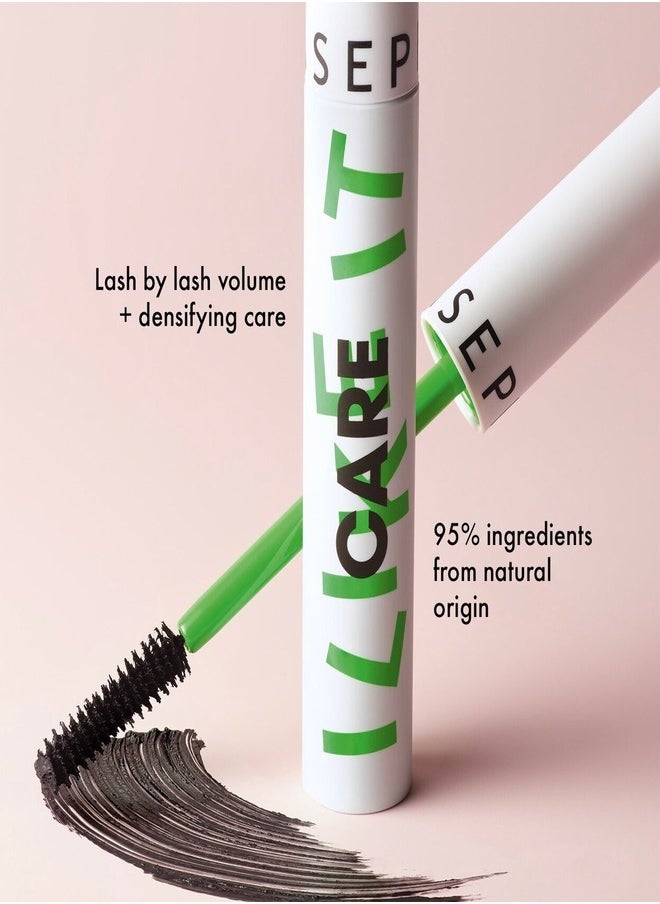 SEPHORA COLLECTION Like It Clean Lash-by-Lash Volume & Density Mascara – Intense Black, Smudge-Proof & Long-Lasting Formula for Bold, Defined Lashes, 9ml
