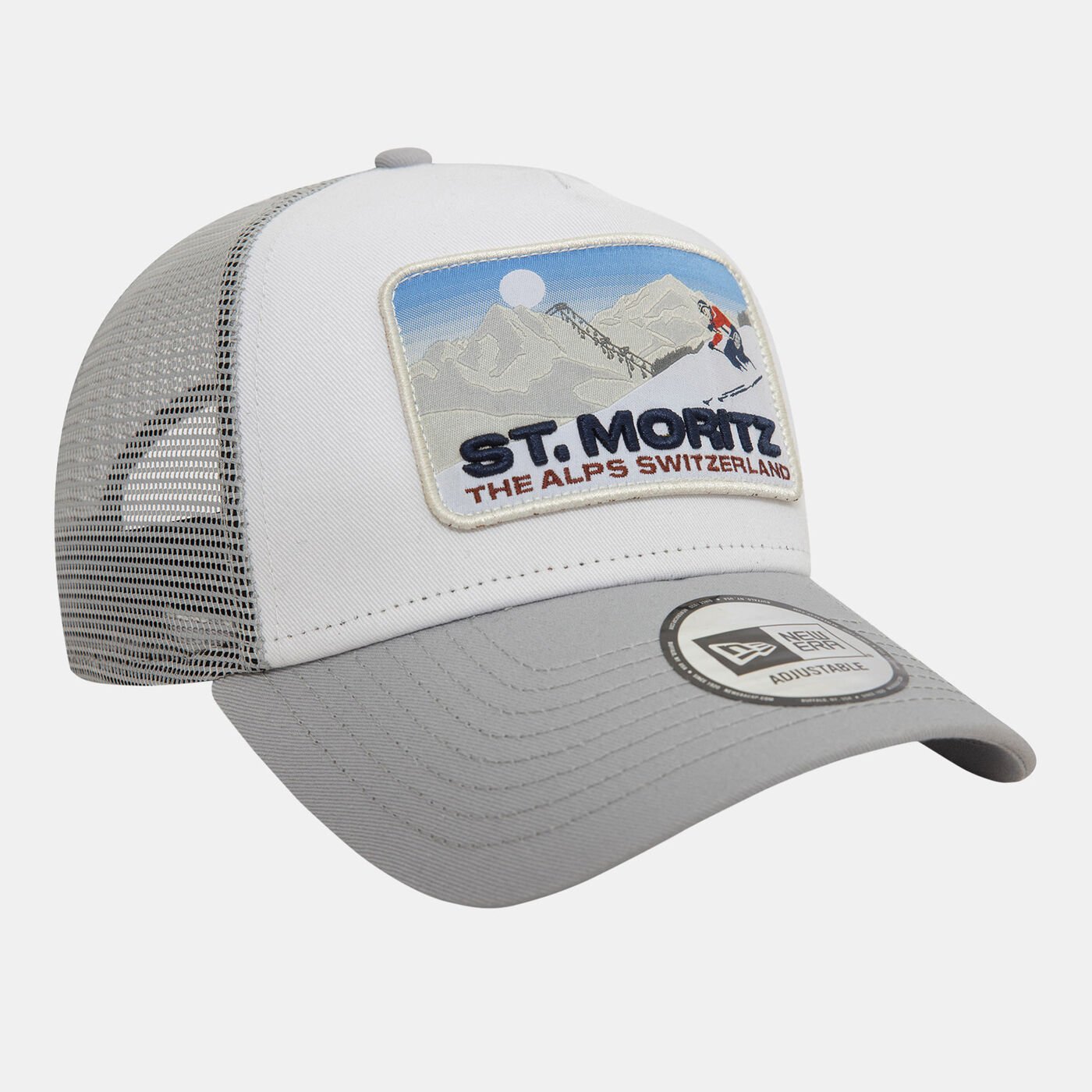 Men's St. Moritz Ski Patch 9FORTY Trucker Cap