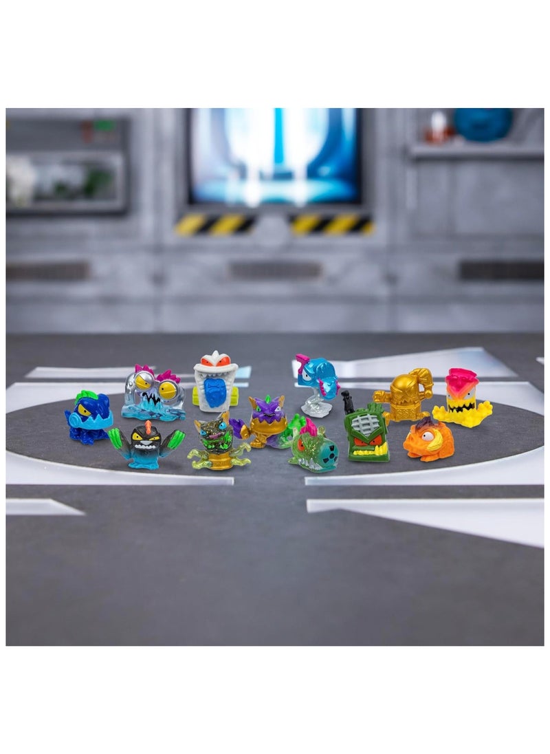 MrBeast Lab Swarms Atomic Series 12 Pack | Night Fright Panther Mystery Beasts | Shake & Reveal Exciting Collectibles