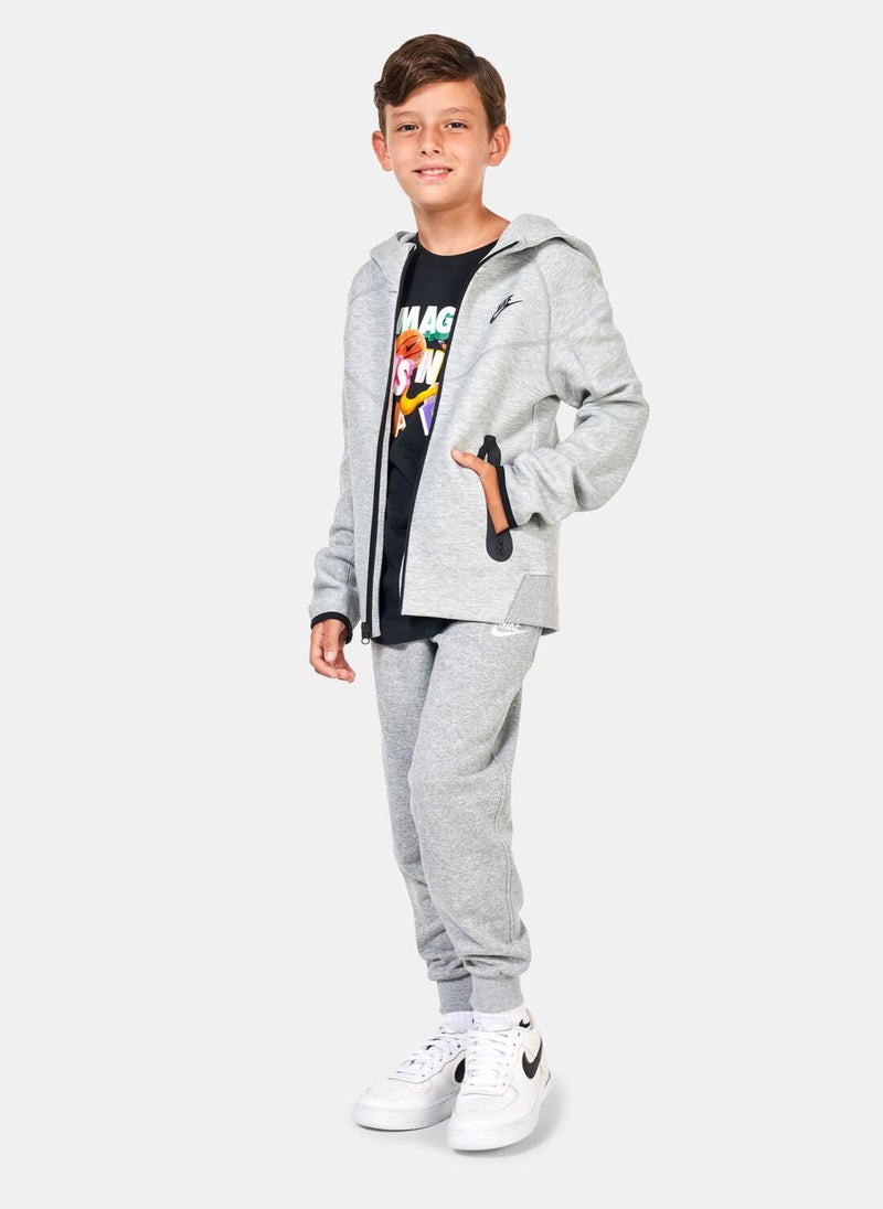 Kids' Sportswear Tech Fleece Full-Zip Hoodie (Older Kids)