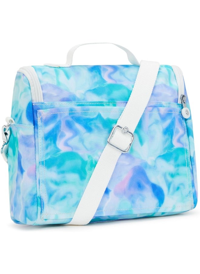 Kipling Women's New Kichirou, Insulated Lunch Bag, Snack Tote, Water Colors