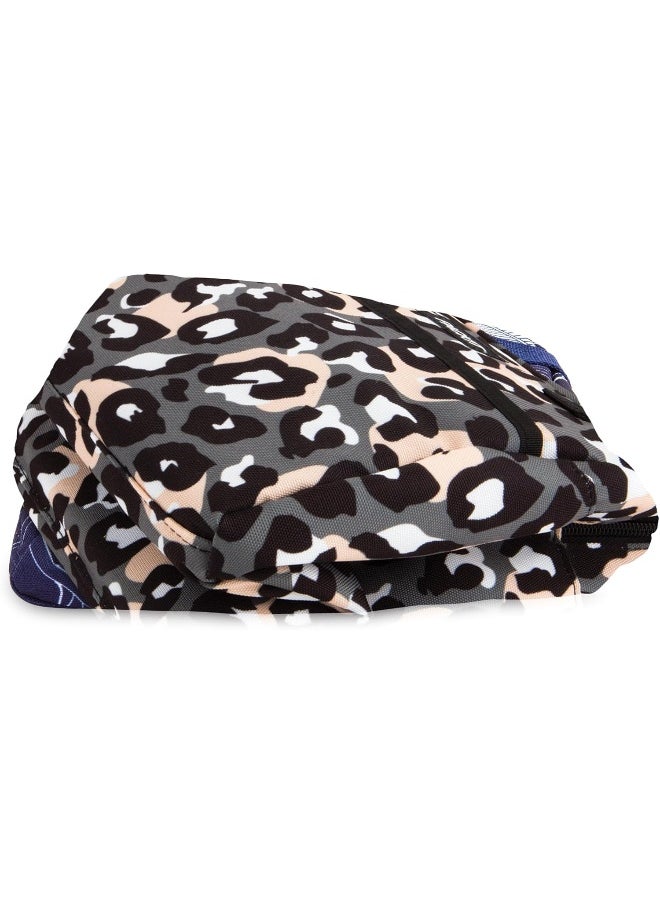 PackIt Freezable Hampton Lunch Bag Wild Leopard Gray