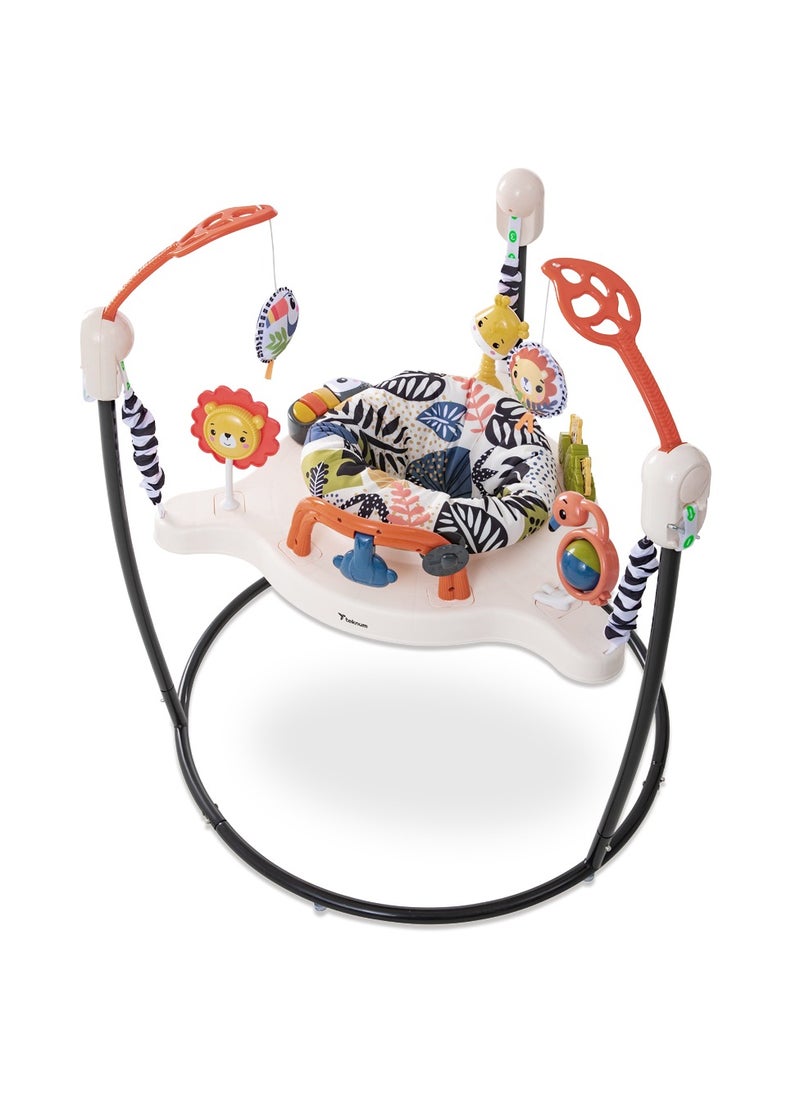 TEKNUM Baby Activity Jumper with Music and Toys - Blue