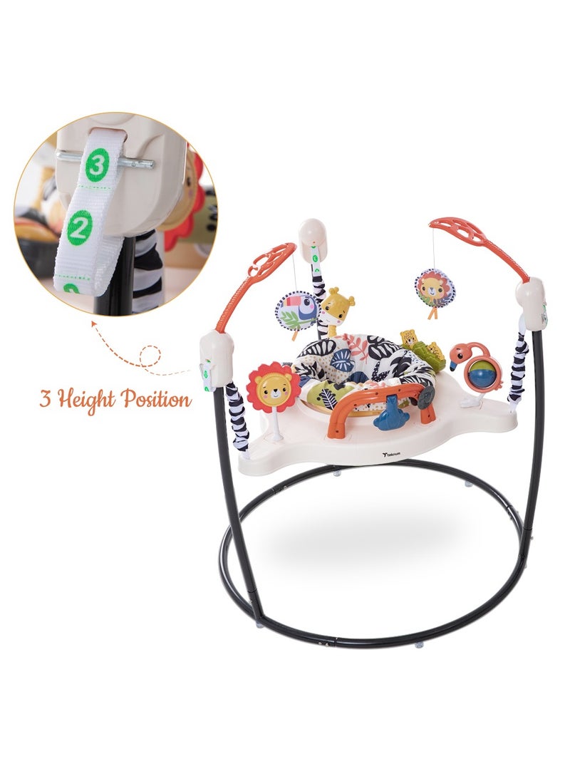 TEKNUM Baby Activity Jumper with Music and Toys - Blue