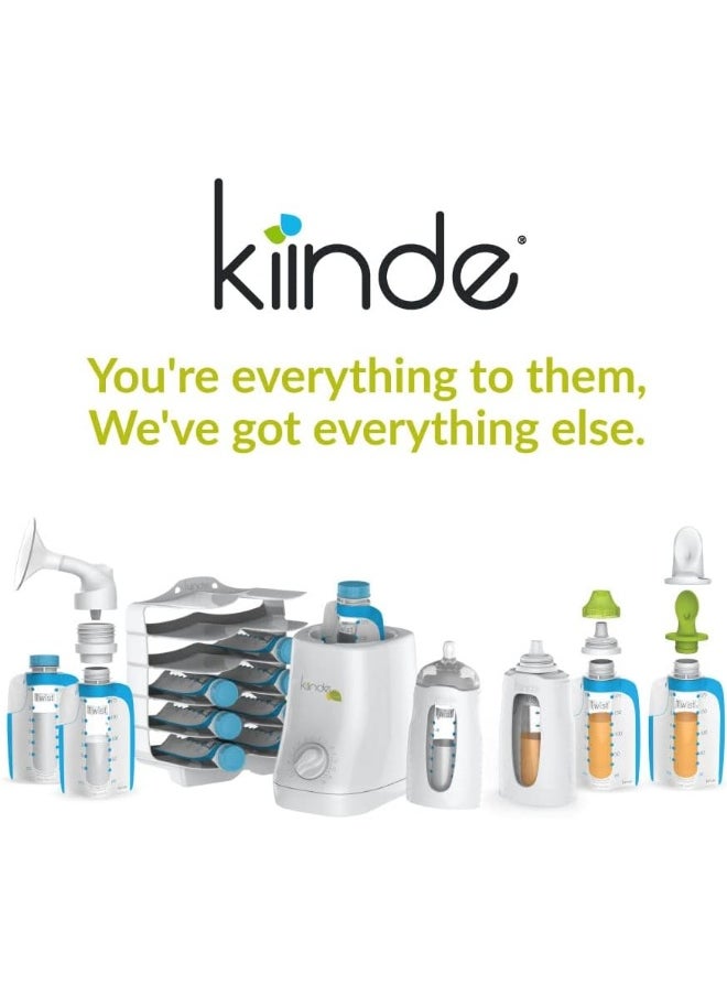 Kiinde Breast Milk Storage Twist Pouch (6 oz - Pack of 80)
