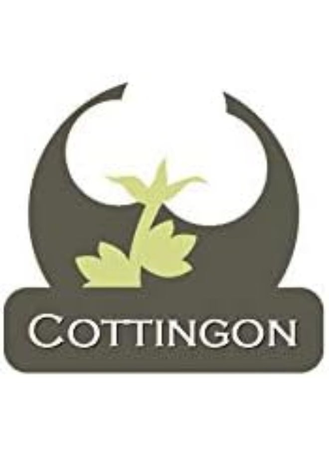 Extra Deep Sheets-Cotton Bed Sheets - 100% Cotton - 22 Inch Extra deep Pocket Fitted Sheet with Elastic All Around (4 Pcs Sheet Set) - (Light Blue Solid - King Size)