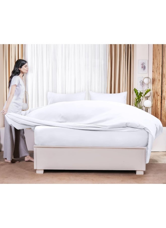 Utopia Bedding Flat Sheets - Pack of 6 - Soft Brushed Microfiber Fabric - Shrinkage & Fade Resistant Top Sheets - Easy Care (Twin, White)