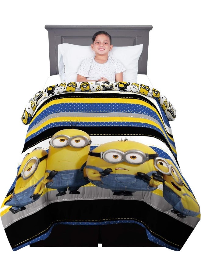 Franco Kids Bedding Super Soft Reversible Comforter, Twin/Full Size 72