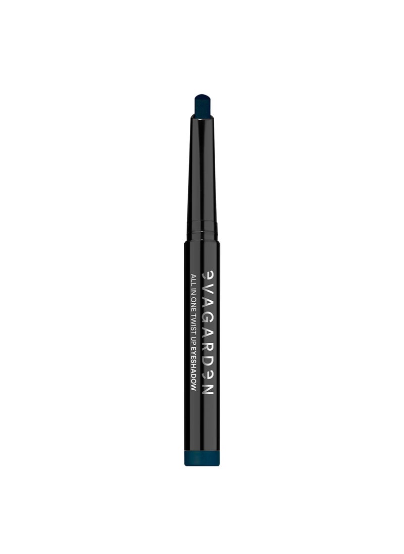 EVAGARDEN All In One Twist Up Eye Shadow  Easy Fast and Effective Makeup  Creamy Bold Color Release Blends Effortlessly  Remains Uniform and Bright with No Transfer  362 Peacock  003 oz