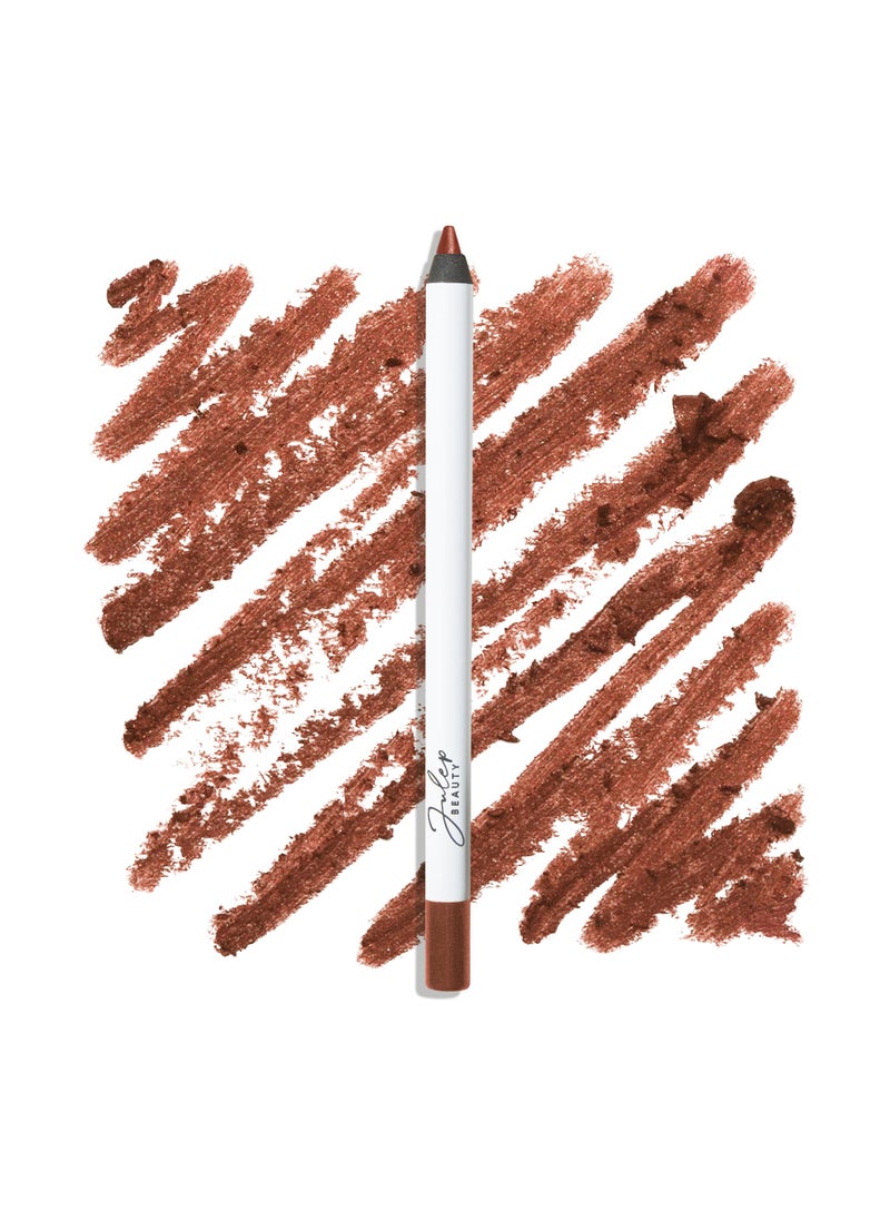 Julep When Pencil Met Gel Sharpenable MultiUse Longwear Eyeliner Pencil  Toasted Brown Shimmer  TransferProof  High Performance Liner