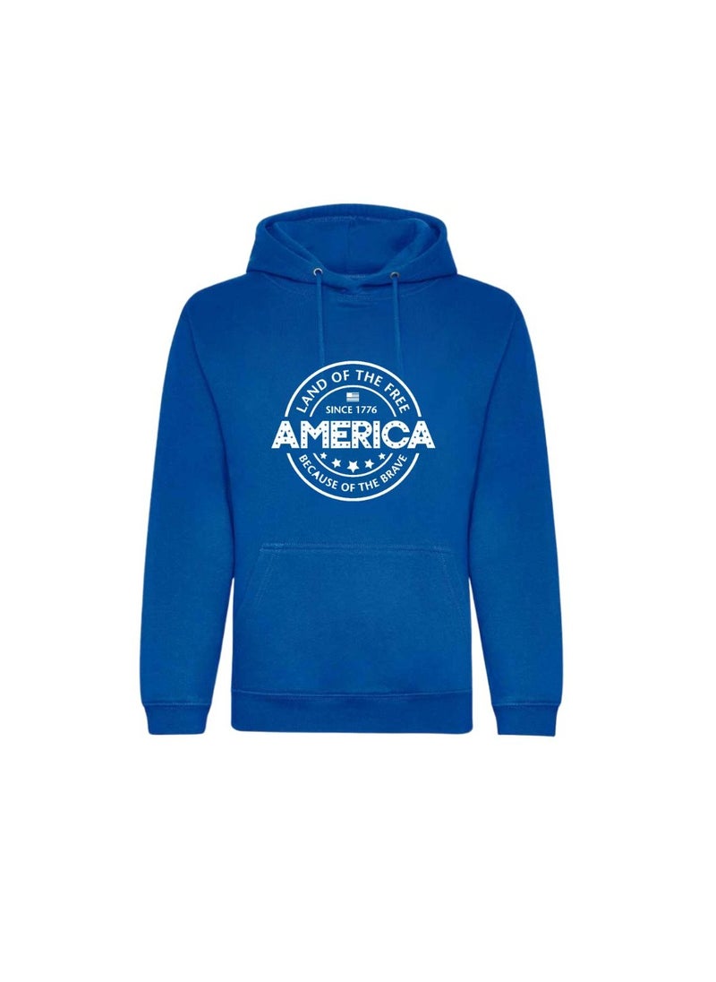 USA Printed Women's Hoodies–Full Sleeve,Soft Cotton Fabric|Comfortable&Stylish|Casual Hoodies For Everyday Wear|Hoodies For Women