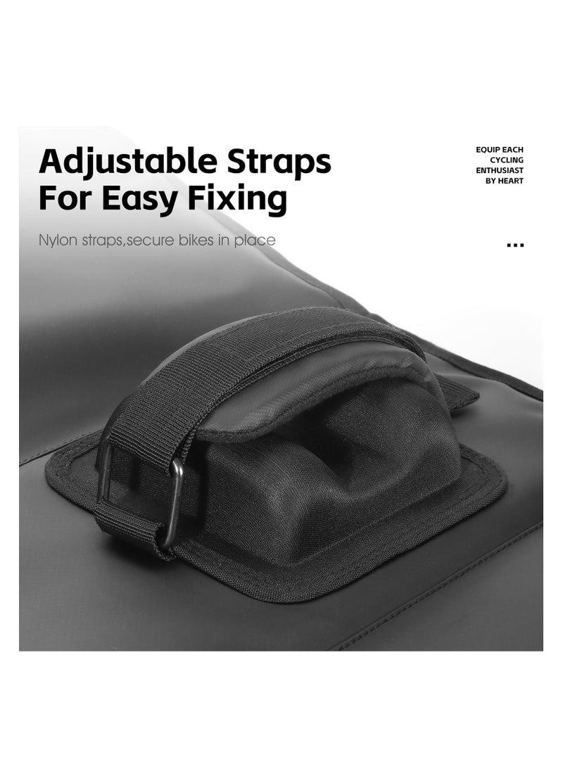 Bike Pads for Pickup Truck, Tailgate with Secure Bike Frame Straps, Tailgate Protection Pad for Bike and Truck, Tailgate Protection Cover for Mountain Bike on Most Full-Size Trucks