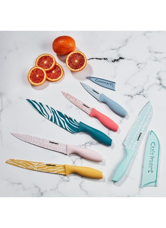 Cuisinart C55-12PRA Advantage-Cutlery-Set, 12-Piece, Animal Print