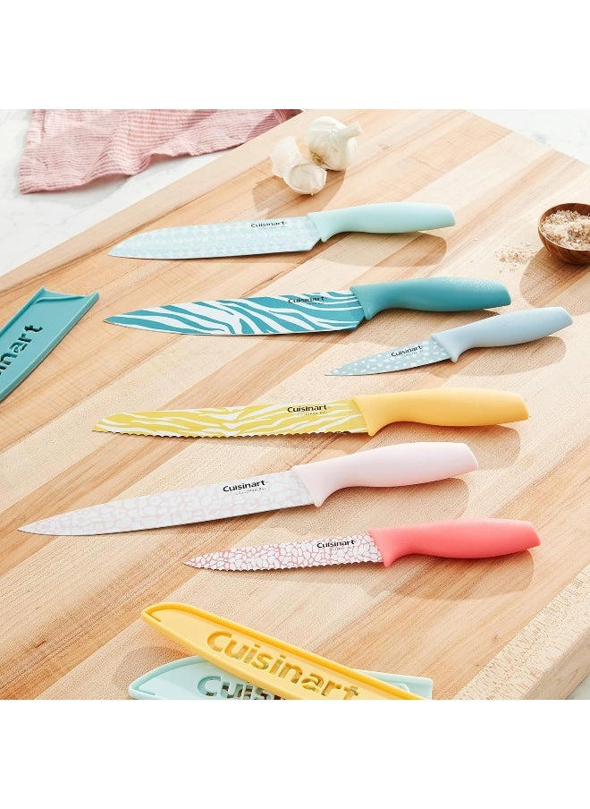 Cuisinart C55-12PRA Advantage-Cutlery-Set, 12-Piece, Animal Print