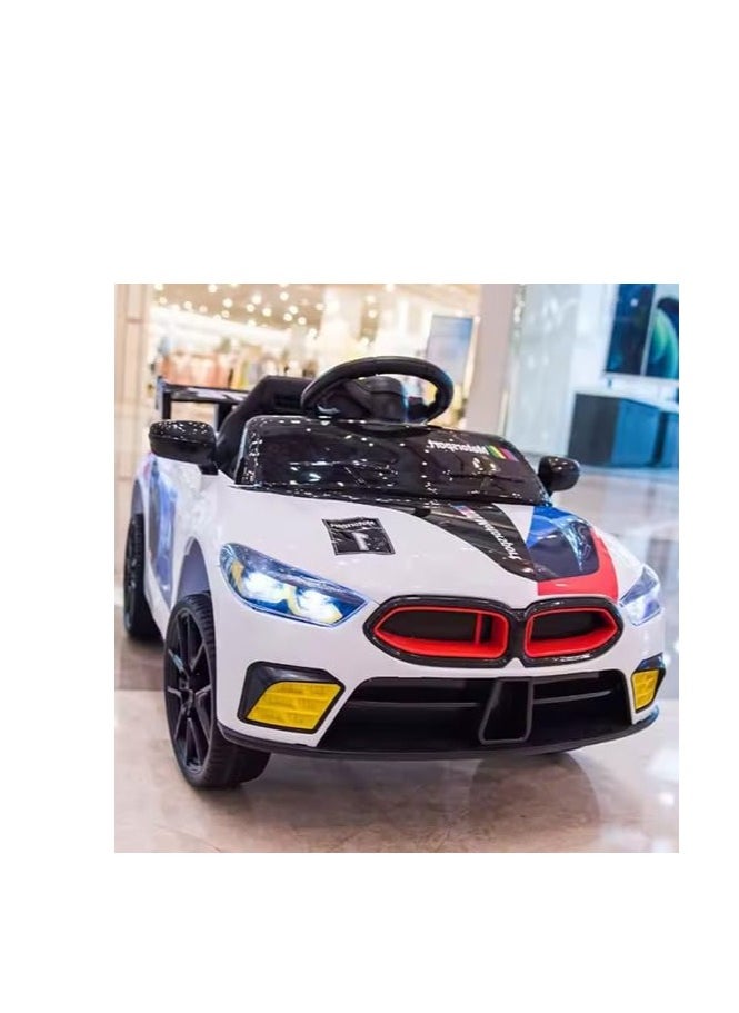StopShop - Kids Ride-On Electric Car - 12V, Racing Style
