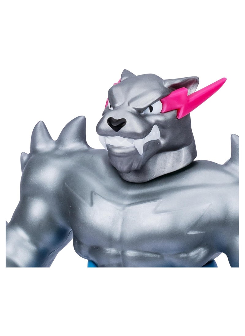 MrBeast Lab W2 Stretchy Hero Silver Panther | Ultra-Stretch Action Figure for Epic Battles & Collectible Play