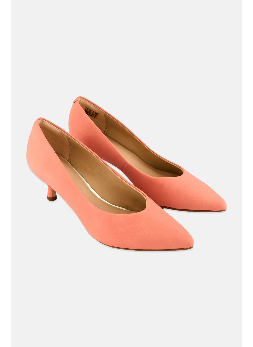 Women Standard  Violet 55 Court Sip On Pumps, Peach