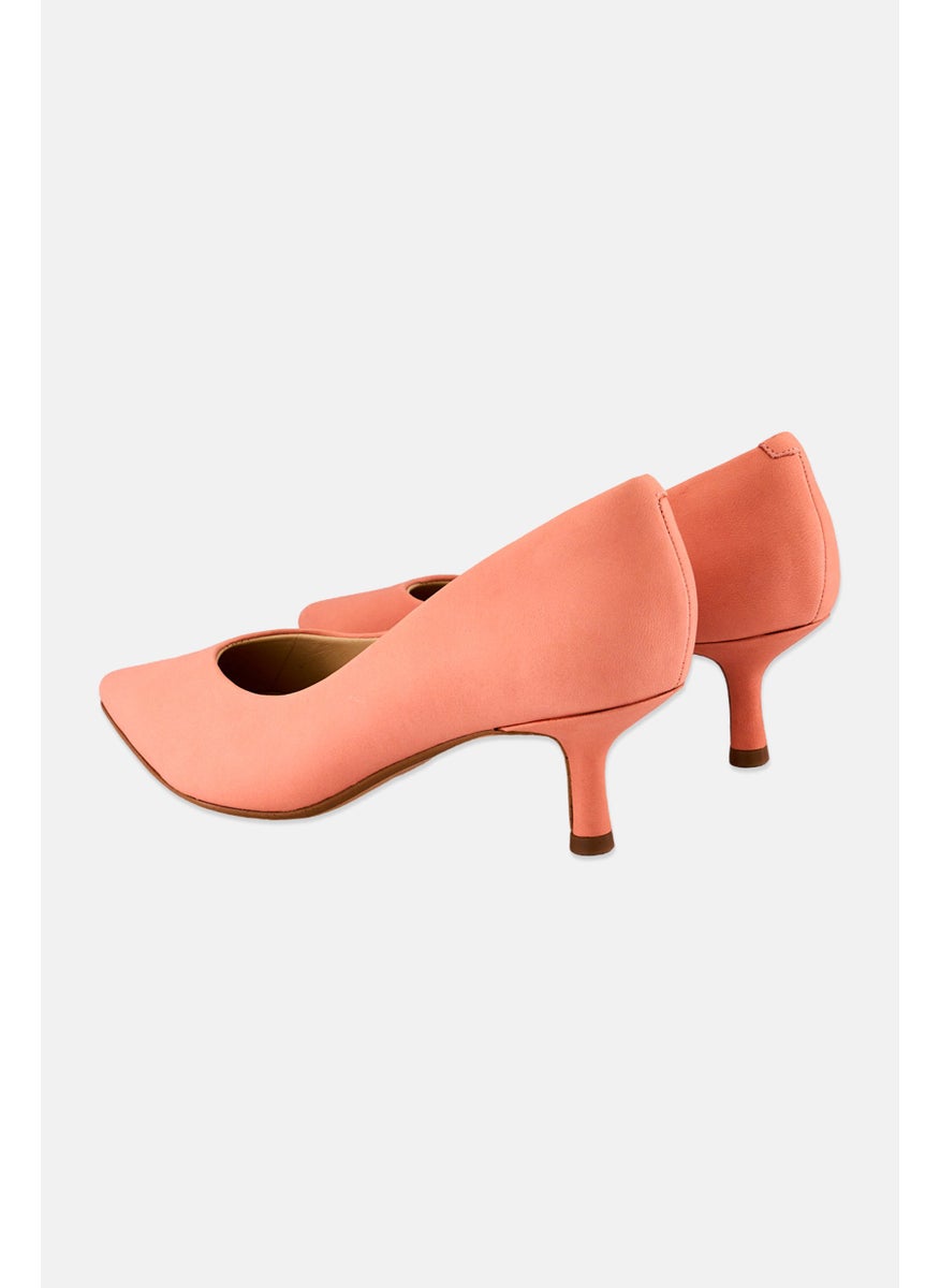 Women Standard  Violet 55 Court Sip On Pumps, Peach