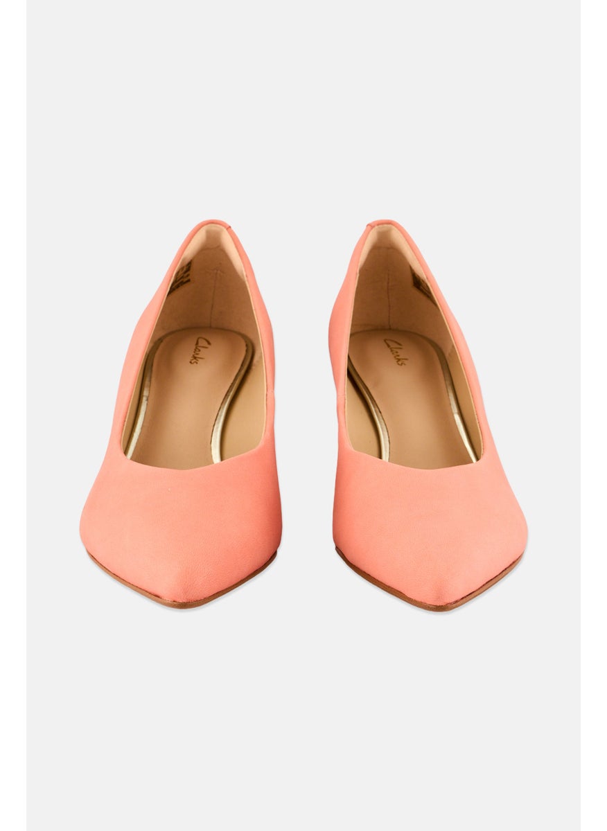 Women Standard  Violet 55 Court Sip On Pumps, Peach