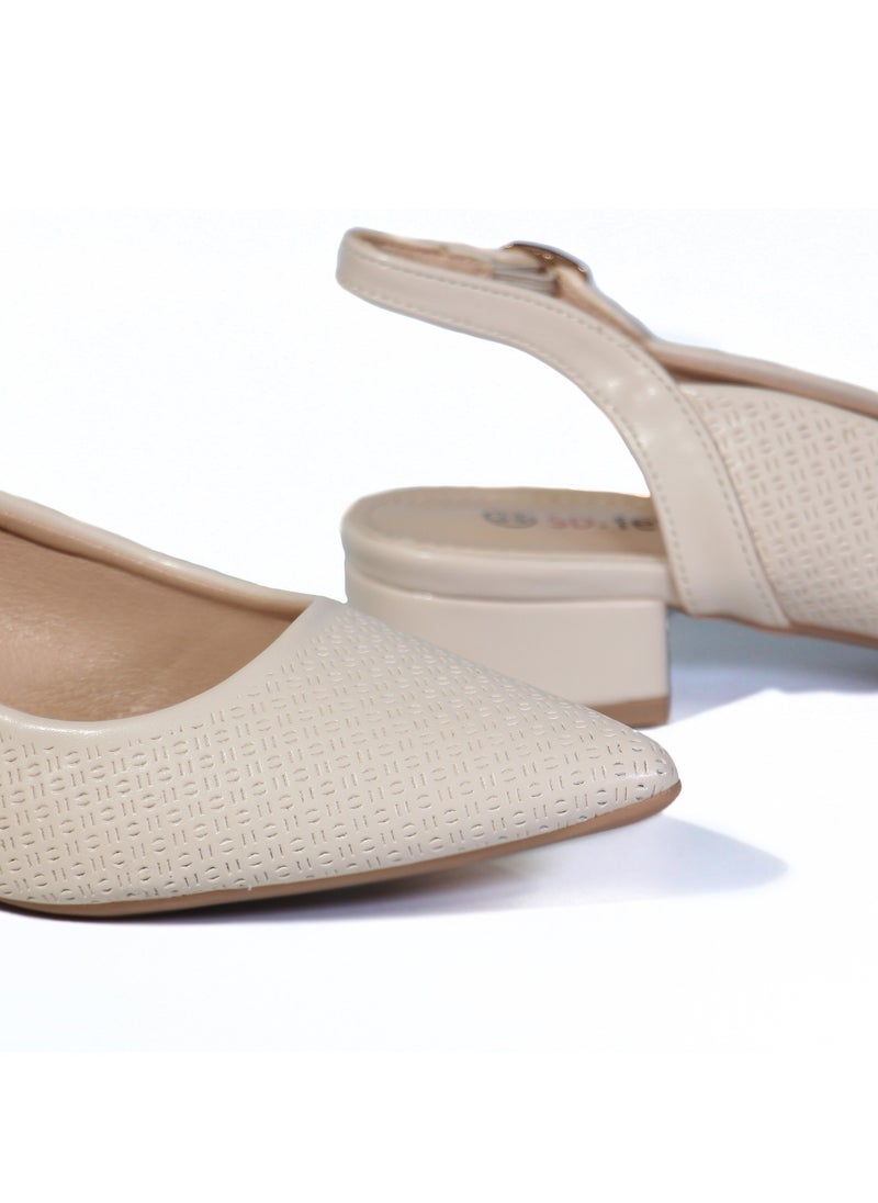 SD Felano Women's Kitten Heels - Premium Quality High Heels Pumps for Women, Comfortable Slip-On Dress Shoes with Cushioned Insole, Stylish Low Heels for Weddings, and Casual Wear