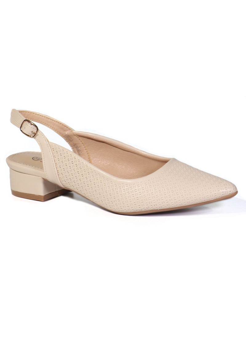 SD Felano Women's Kitten Heels - Premium Quality High Heels Pumps for Women, Comfortable Slip-On Dress Shoes with Cushioned Insole, Stylish Low Heels for Weddings, and Casual Wear