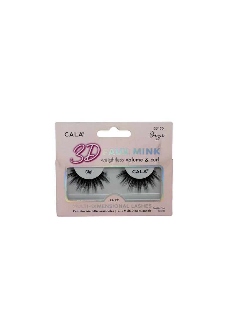 Cala Gigi 3D Faux Mink Lashes