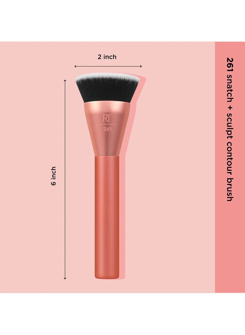 Snatch + Sculpt Contour Makeup Brush Pink