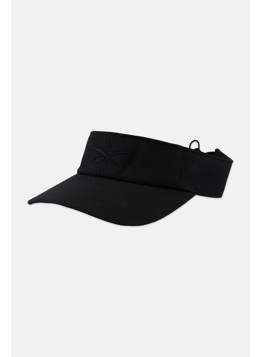 Men Brand Logo Cap, Black