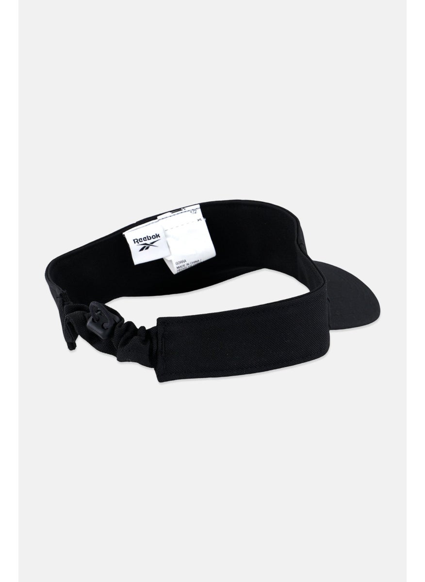 Men Brand Logo Cap, Black